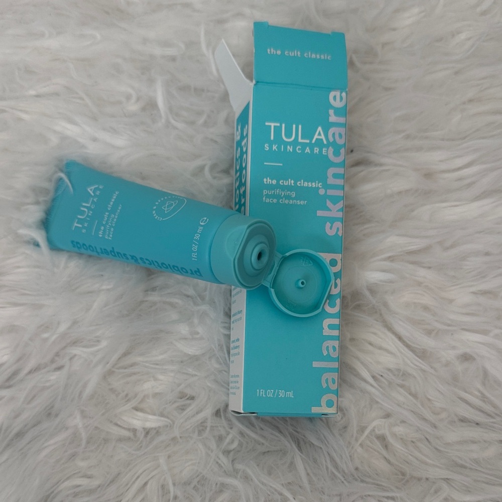 Tula Skincare Purifying Cleanser 1 ounce travel size new sealed in box